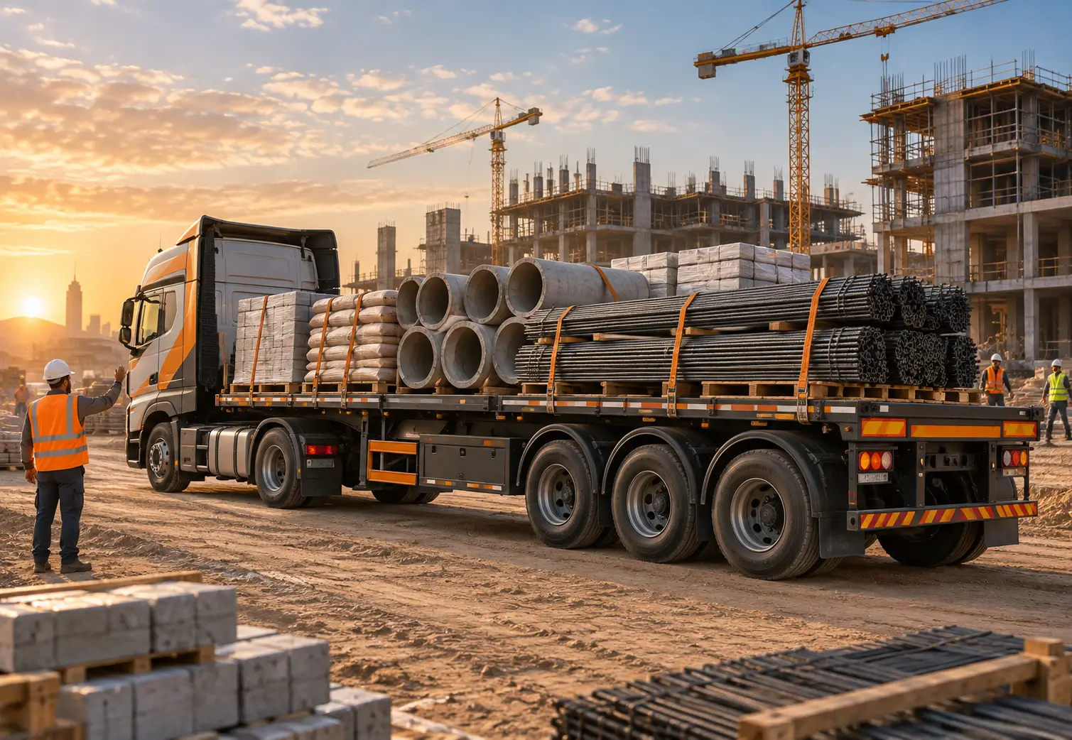 Construction Material Transportation