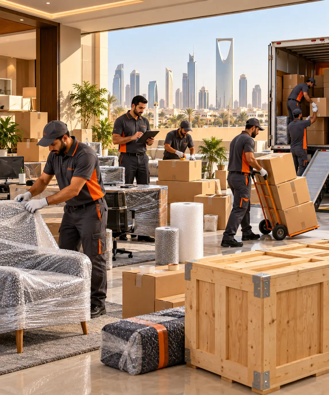 Packaging and Moving Services in Saudi Arabia