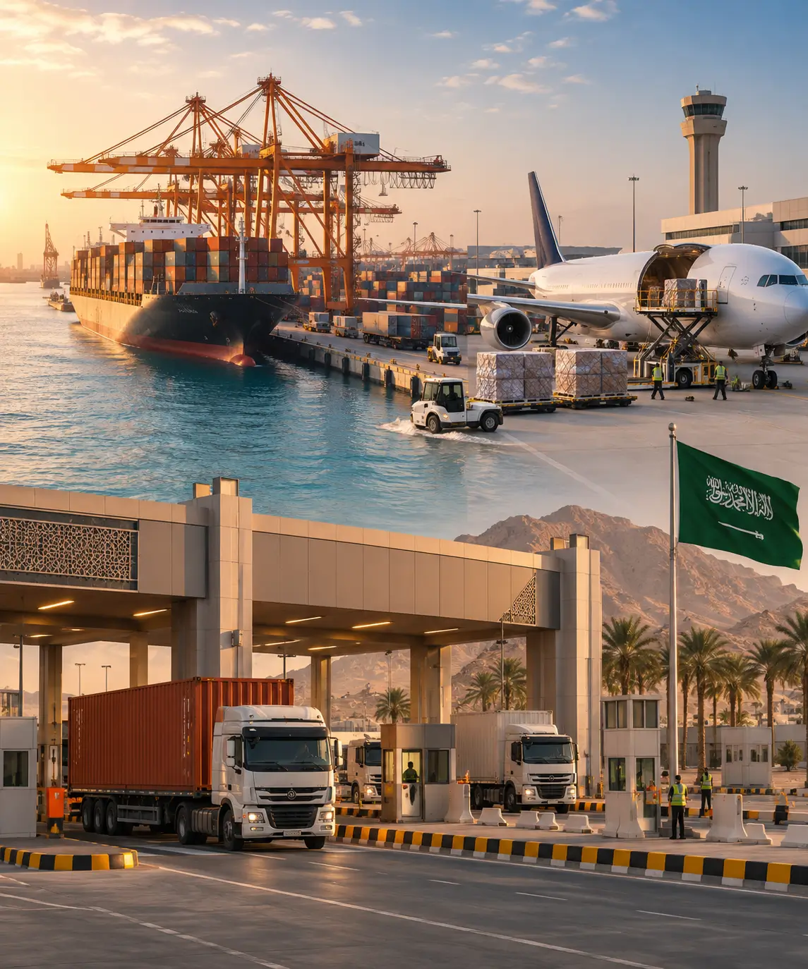 Ports, Airports, and Borders We Clear Through
